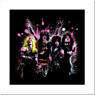 Motley Crue Rock Legends Posters and Art